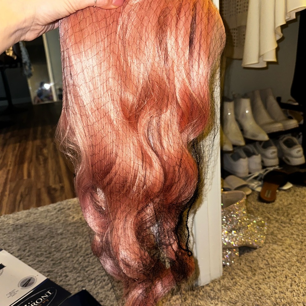 Pink Premium Synthetic Hair Wig